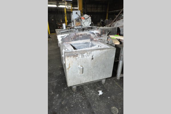 Detailed Pictures of Cal-Miser Low Energy Gas Heated Aluminum Holding Furnace DCMP-5308