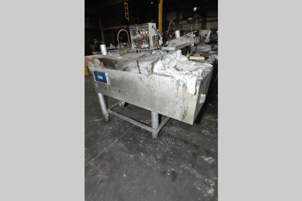 Detailed Pictures of Cal-Miser Low Energy Gas Heated Aluminum Holding Furnace DCMP-5308