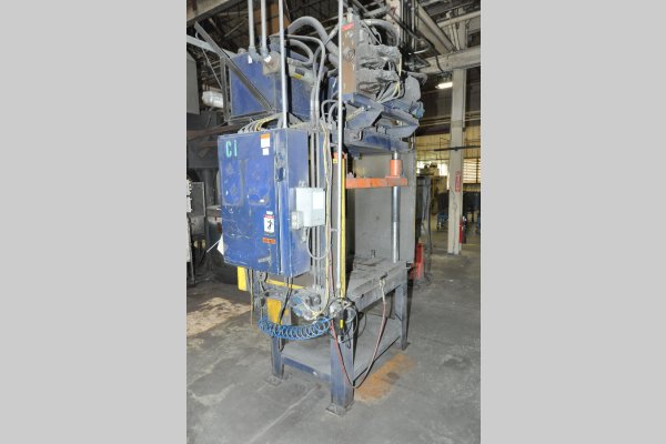 Image of Four Column (Post) Vertical Hydraulic Die Casting Trim Press For_Sale DCM-5325