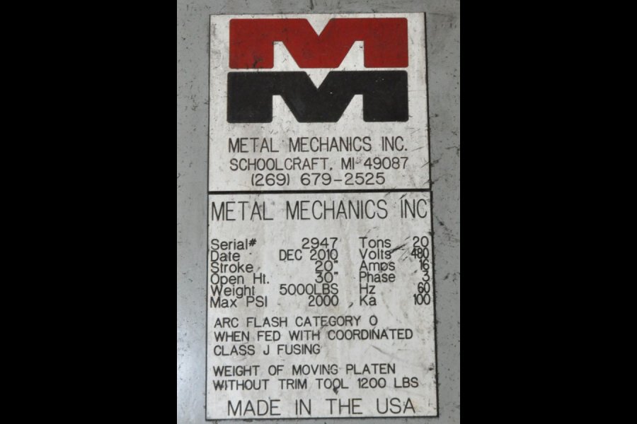 Detailed Pictures of Metal Mechanics Vertical Die Cast Trimming Press DCMP-5326