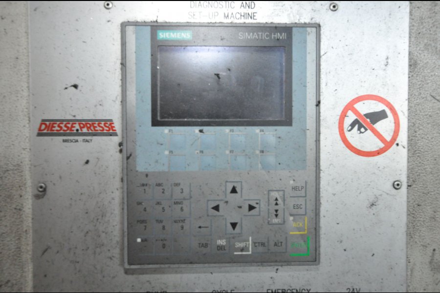 Detailed Pictures of Diesse Presse Vertical Die Cast Trimming Press DCMP-5327