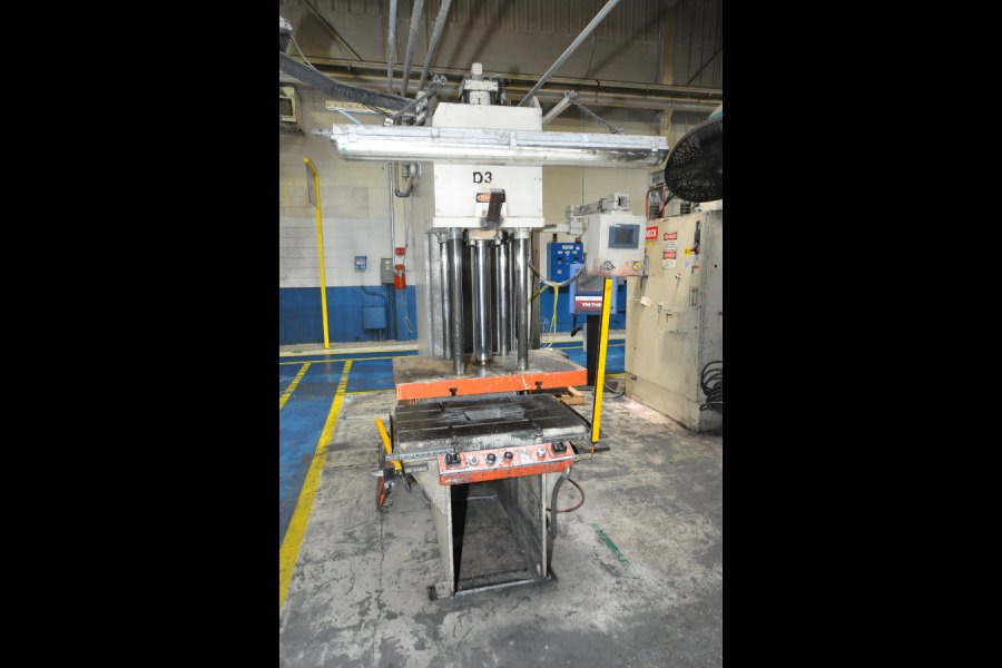 Detailed Pictures of Greenerd Gap Frame Hydraulic Trim Press DCMP-5329