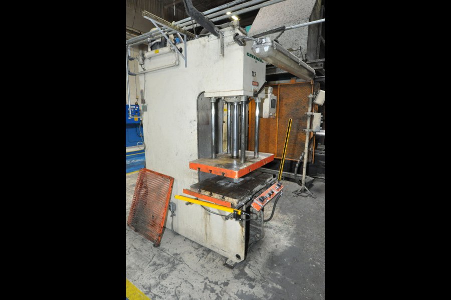 Detailed Pictures of Greenerd Gap Frame Hydraulic Trim Press DCMP-5329