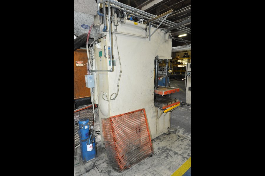 Detailed Pictures of Greenerd Gap Frame Hydraulic Trim Press DCMP-5329