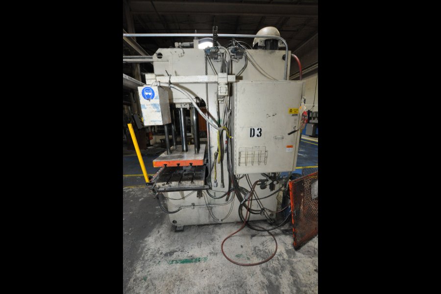 Detailed Pictures of Greenerd Gap Frame Hydraulic Trim Press DCMP-5329