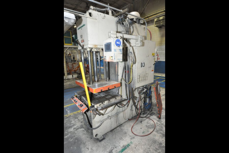 Detailed Pictures of Greenerd Gap Frame Hydraulic Trim Press DCMP-5329