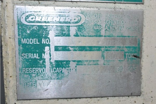 Detailed Pictures of Greenerd Gap Frame Hydraulic Trim Press DCMP-5330