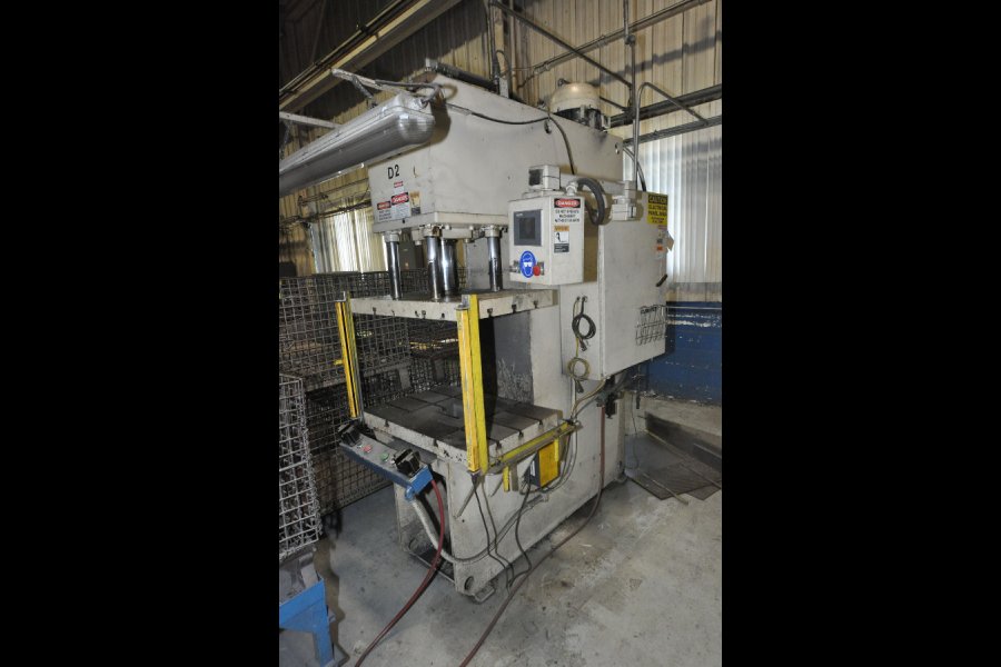 Detailed Pictures of Greenerd Gap Frame Hydraulic Trim Press DCMP-5330