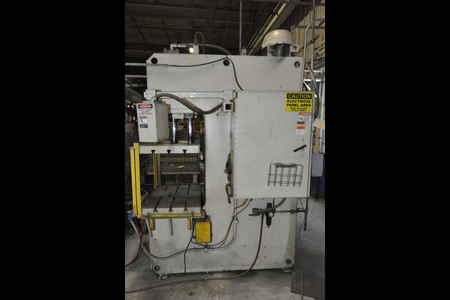Detailed Pictures of Greenerd Gap Frame Hydraulic Trim Press DCMP-5330