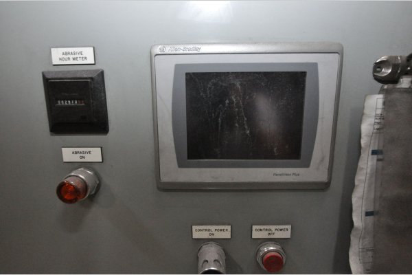 Detailed Pictures of Wheelabrator Spinner Hanger Shot Blast Machine DCMP-5357