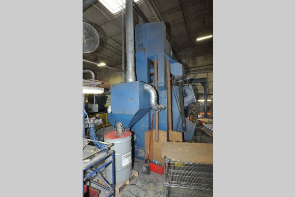 Image of Wheelabrator Model HTS Spinner Hanger Shot Blast Machine For_Sale DCM-5357