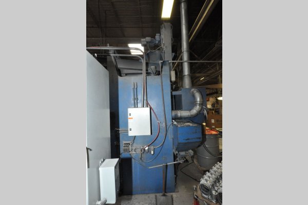 Detailed Pictures of Wheelabrator Spinner Hanger Shot Blast Machine DCMP-5357