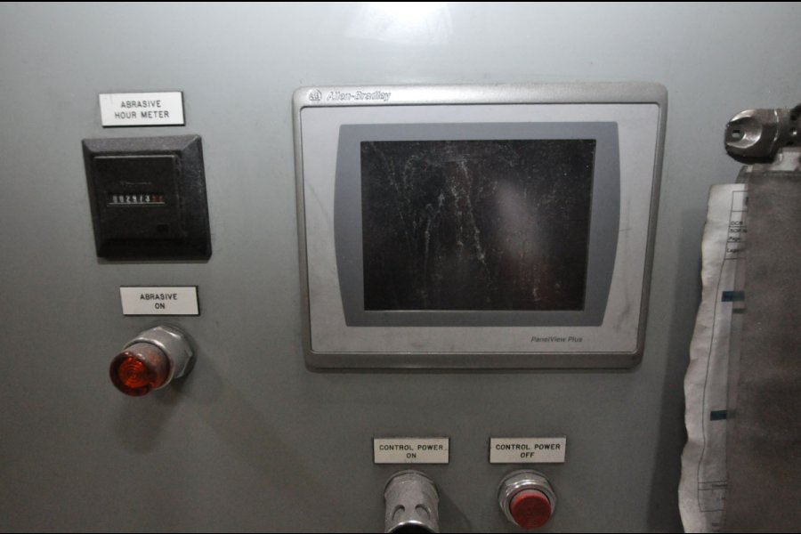 Detailed Pictures of Wheelabrator Spinner Hanger Shot Blast Machine DCMP-5357