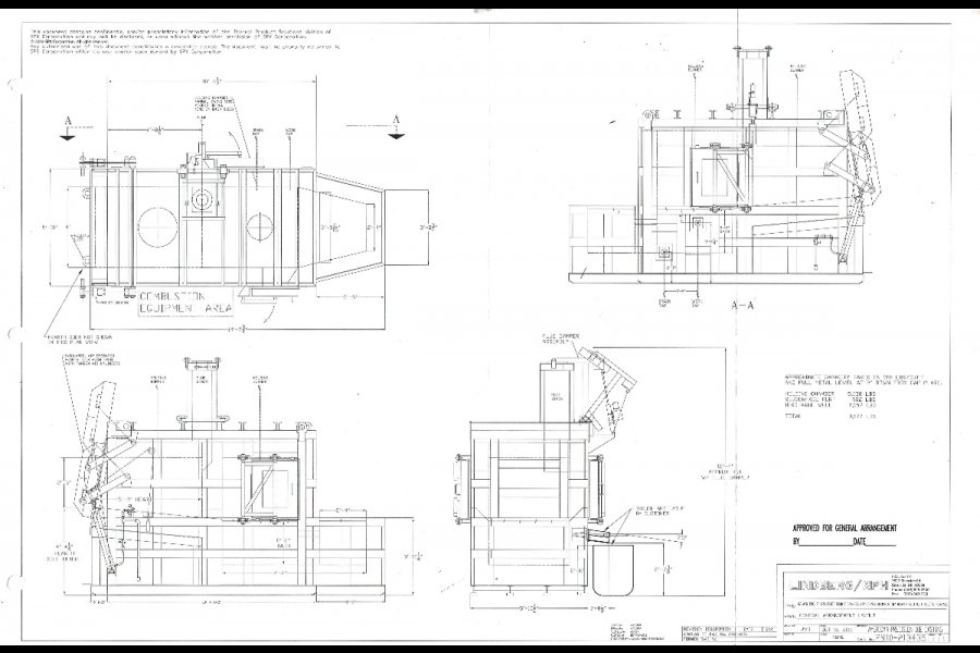 Detailed Pictures of Lindberg MPH Dry Hearth Natural Gas Fired Aluminum Melting Furnace DCMP-5376