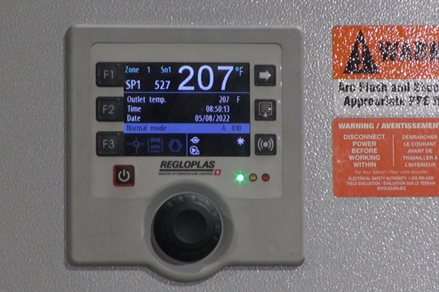 Detailed Pictures of Regloplas Hot Oil Heater unit with Cooling Circuit DCMP-5428