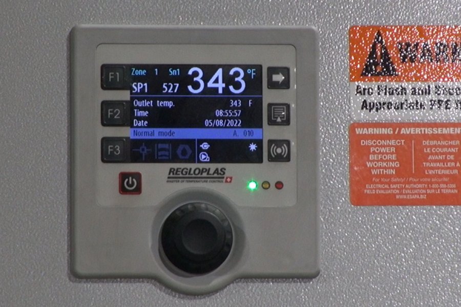 Detailed Pictures of Regloplas Hot Oil Heater unit with Cooling Circuit DCMP-5428
