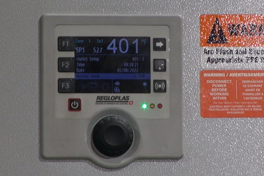 Detailed Pictures of Regloplas Hot Oil Heater unit with Cooling Circuit DCMP-5428