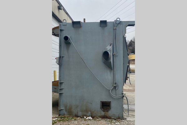 Image of Indexing Two Chamber Spinner Hanger Abrasive Shot Blast & Peening Machine For_Sale DCM-5433