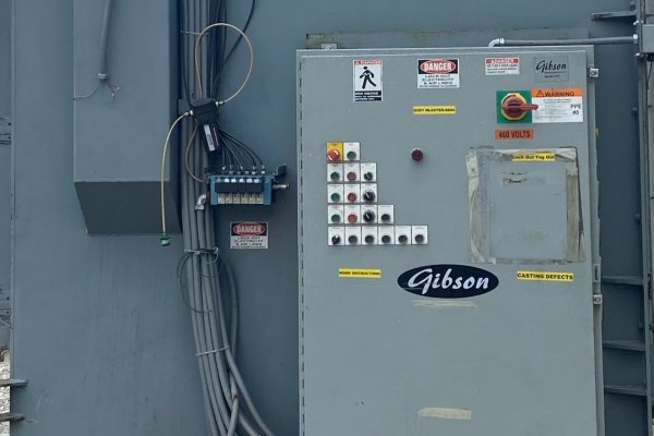 Detailed Pictures of Gibson Spinner Hanger Shot Blast Machine DCMP-5433
