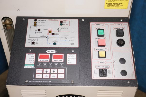Detailed Pictures of Sterlco Hot Oil Heater unit with Cooling Circuit DCMP-5509