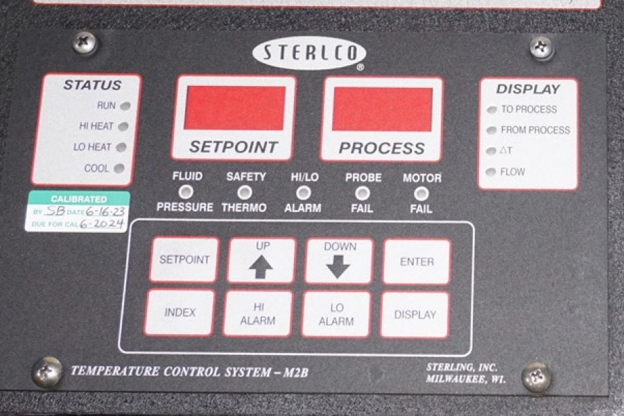 Detailed Pictures of Sterlco Hot Oil Heater unit with Cooling Circuit DCMP-5509