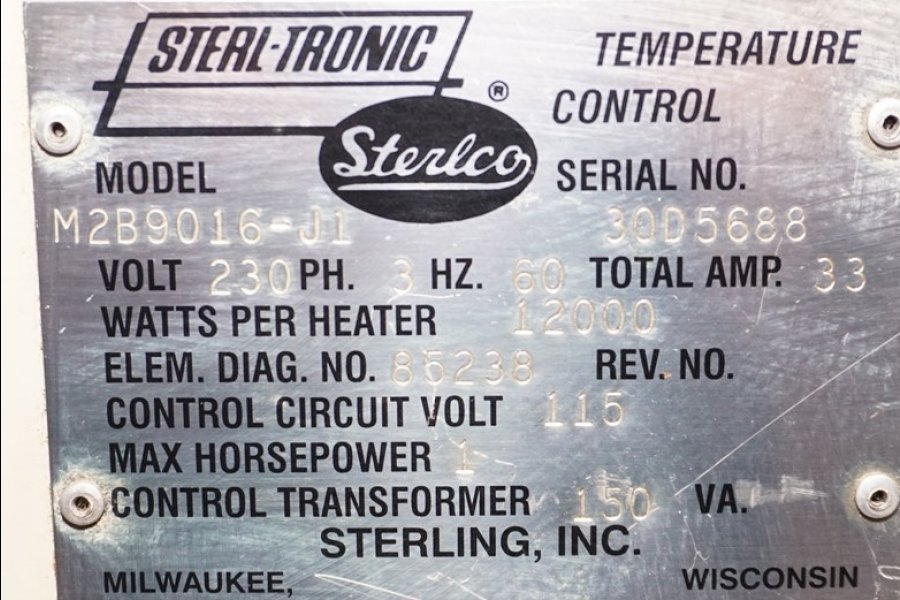 Detailed Pictures of Sterlco Hot Oil Heater unit with Cooling Circuit DCMP-5509