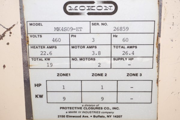 Detailed Pictures of Mokon Hot Oil Heater unit with Cooling Circuit DCMP-5569