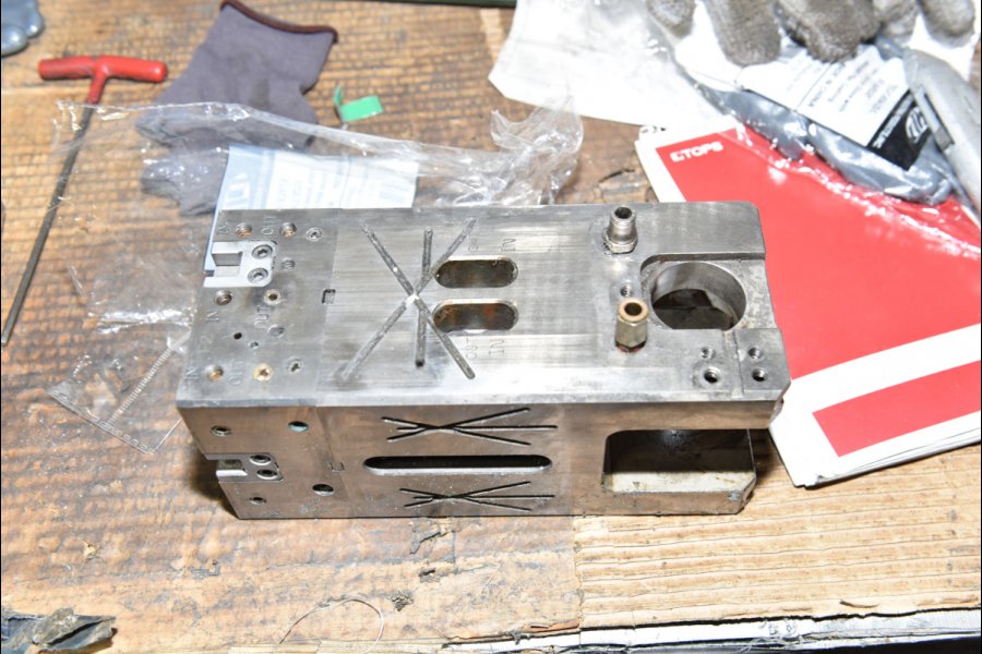 Picture of Techmire 44NTXR Multi-slide Hot Chamber Miniature Zinc (Zamak) High Pressure Die Casting Machine For_Sale DCMP-5600