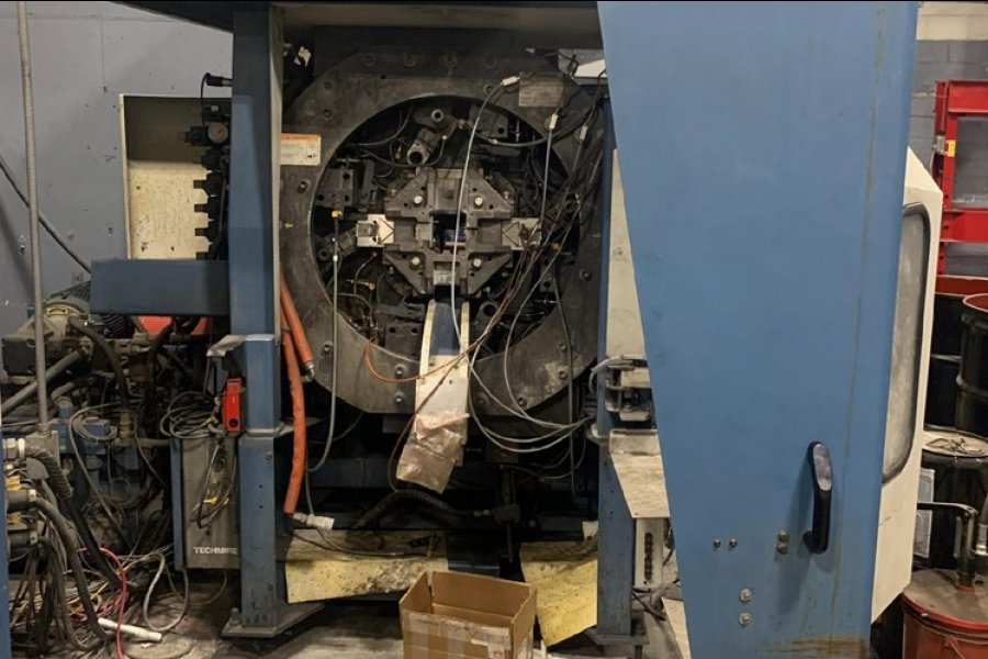 Image of Techmire Model 44NTXR Multi-slide Hot Chamber Miniature Die Cast Machine For_Sale DCM-5600