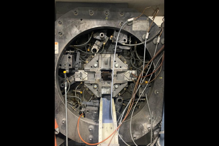 Picture of Techmire Model 44NTXR Multi-slide Hot Chamber Miniature Die Cast Machine For_Sale DCM-5600