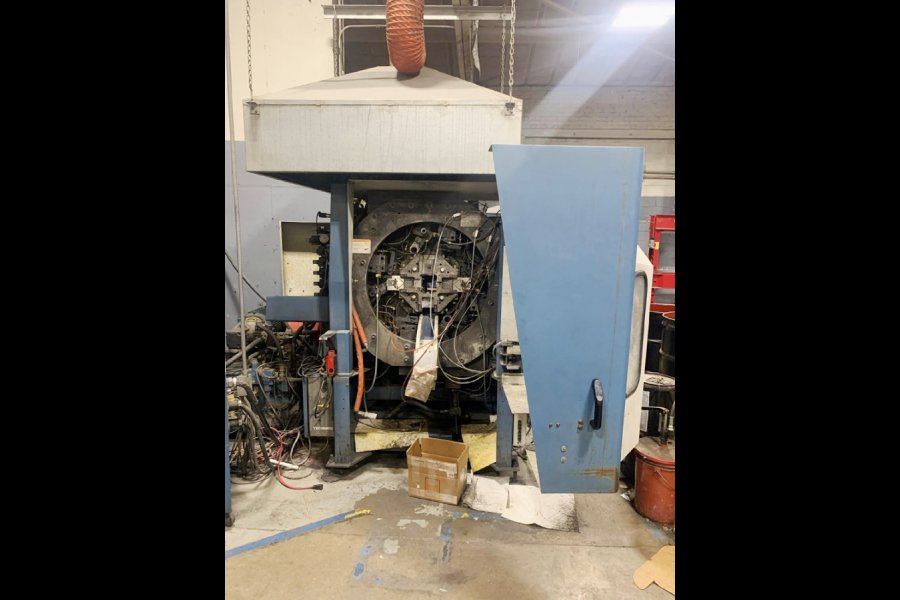 Picture of Techmire 44NTXR Multi-slide Hot Chamber Miniature Zinc (Zamak) High Pressure Die Casting Machine For_Sale DCMP-5600