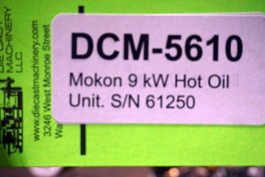 Detailed Pictures of Mokon Hot Oil Heater unit with Cooling Circuit DCMP-5610