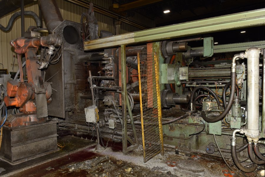 Detailed Pictures of Ex-Cell-O B&T Cold Chamber Die Casting Machine DCMP-5644