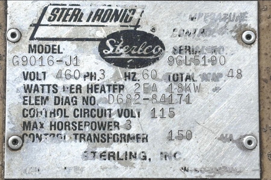 Picture of Model Sterlco G9016-J1 DCMP-5660