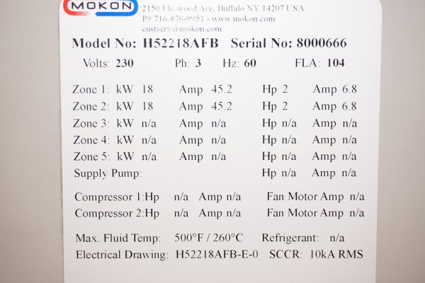 Detailed Pictures of Mokon Hot Oil Heater unit with Cooling Circuit DCMP-5663