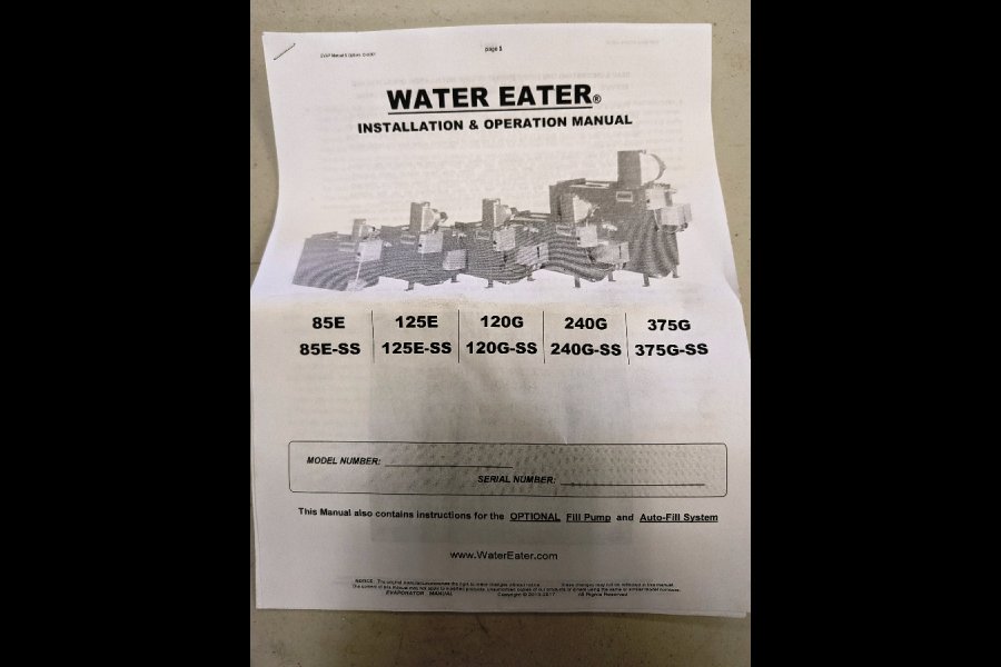Detailed Pictures of EMC Water Eater Natural Gas Heated Waste Water Evaporator DCMP-5671